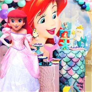 Princesa Ariel personagens vivos princesas cover